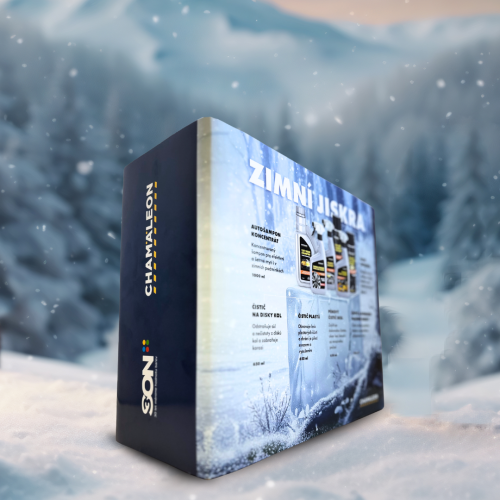 Zimní sada autokosmetiky ❄️ - Balení: S čističem na kůži