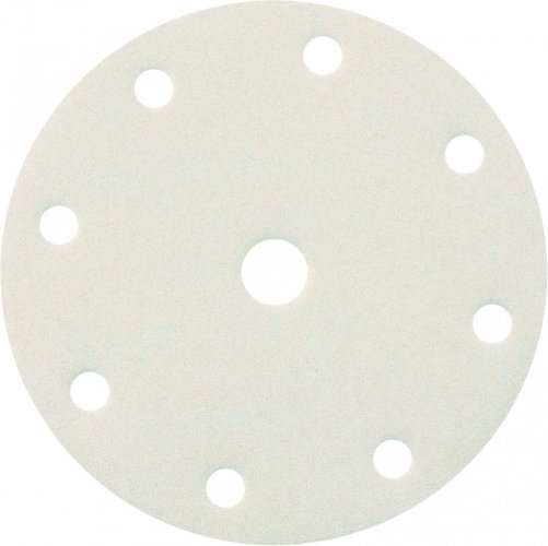 Brusný disk VELCRO 510 Bílá řada průměr 150 mm - Zrnitost: P240, Děrování: 8+1