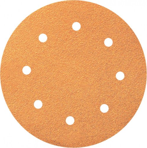 Brusný disk VELCRO 820 Žlutá řada 203 mm - Zrnitost: P220, Děrování: 8