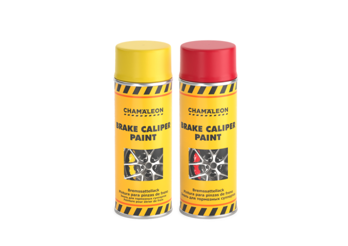 Barva na brzdové třmeny Chamäleon 400 ml (Červená / Žlutá)