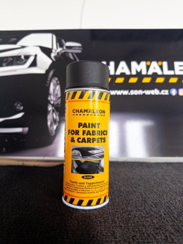 Barva na látky a koberce Chamäleon 400 ml (Černá / Antracitová)