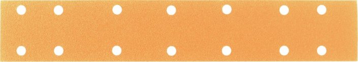 Brusný pás VELCRO 820 Žlutá řada 70 x 400 mm - Zrnitost: P60, Děrování: 14