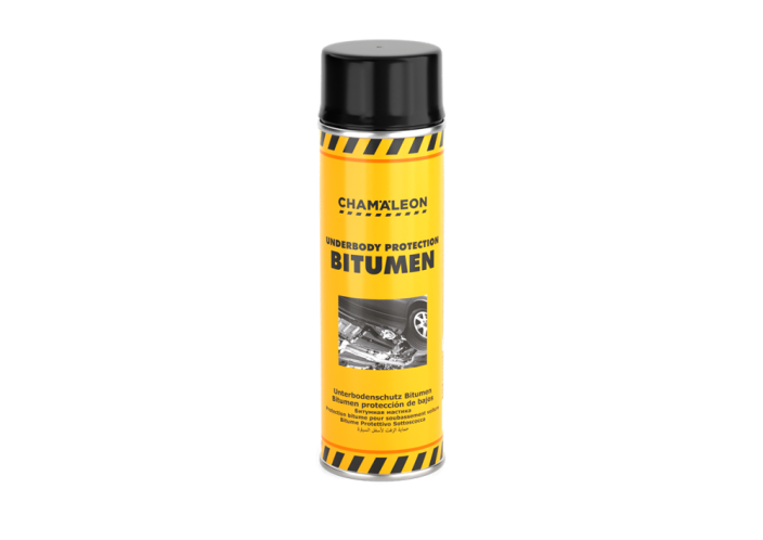 Bitumen sprej 500ml – Ochrana podvozku (Nepřelakovatelný) Chamäleon