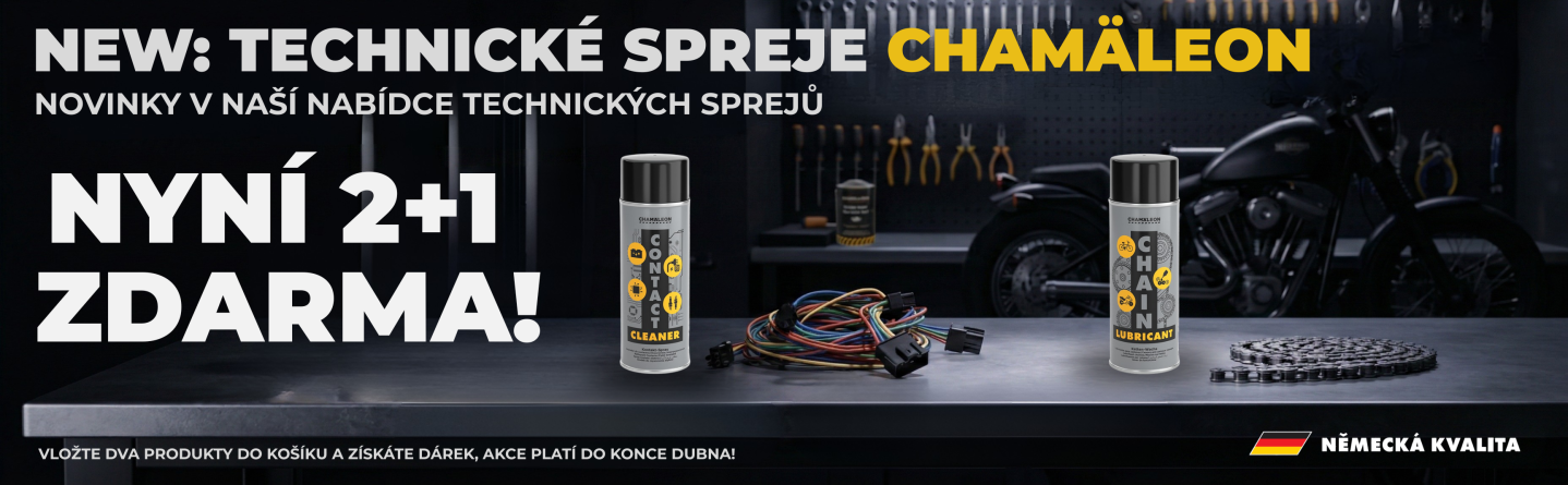 2+1 zdarma na technické spreje