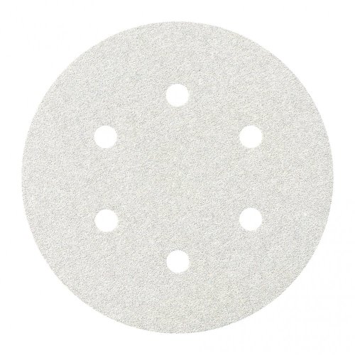 Brusný disk 510 Bílá řada pro stavebnictví 225 mm - Zrnitost: P100, Děrování: 6