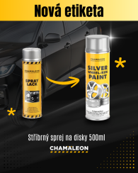 Stříbrný sprej na disky 500ml – Chamäleon