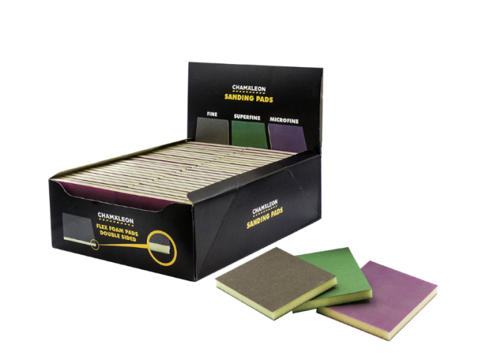 CHAMÄLEON brusné houby 2x2 MIKROFINE