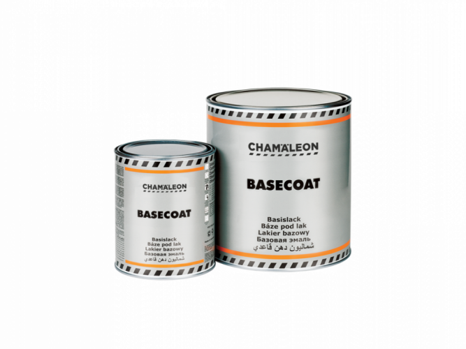 Base Coat - akrylová barva - 1l - Barva: Bílá