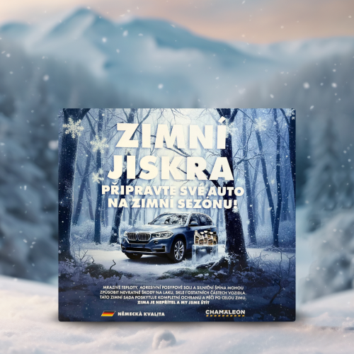 Zimní sada autokosmetiky ❄️ - Balení: S čističem na kůži