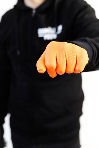 Nitrilové rukavice POWER GRIP sada 50ks - Velikost: M